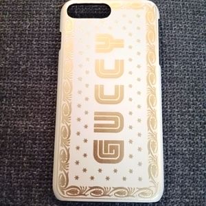 Gucci iPhone 7 Plus "Guccy" Phone Skin NWT